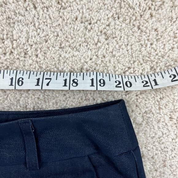 Ashley Stewart Womans Pants 18W Navy Blue Career Trouser Ankle Cropped NWT - Picture 6 of 14